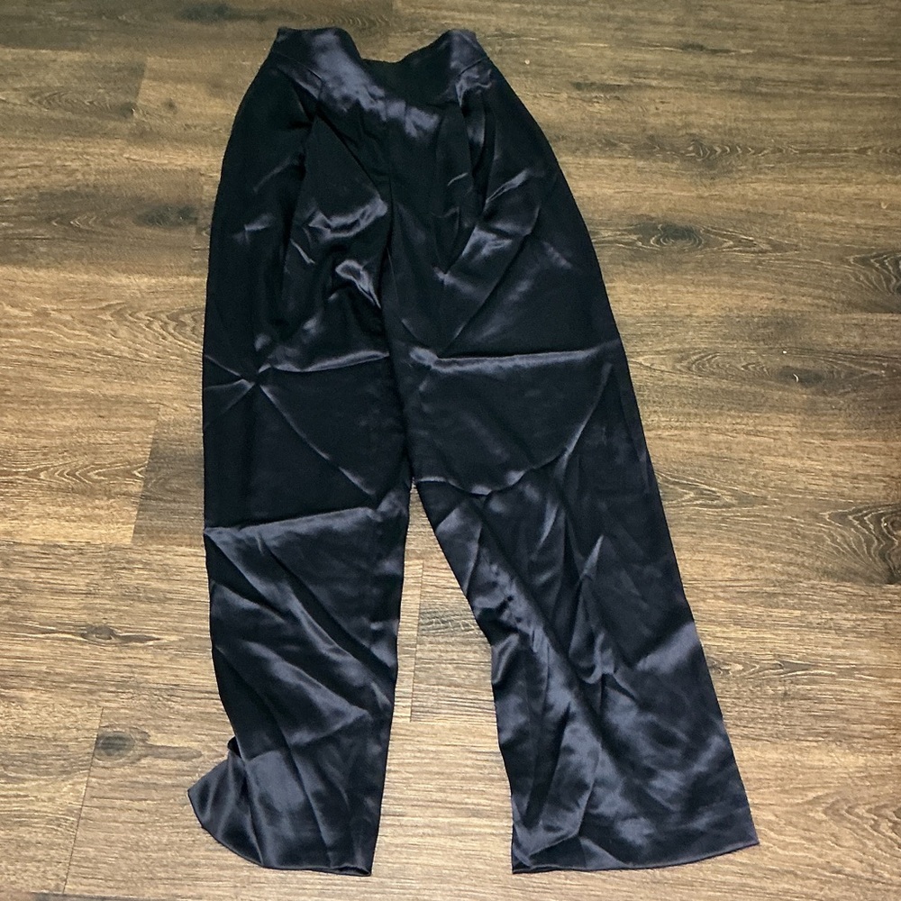 Vintage Black Formal Trousers – Size 10 (Fits Small)